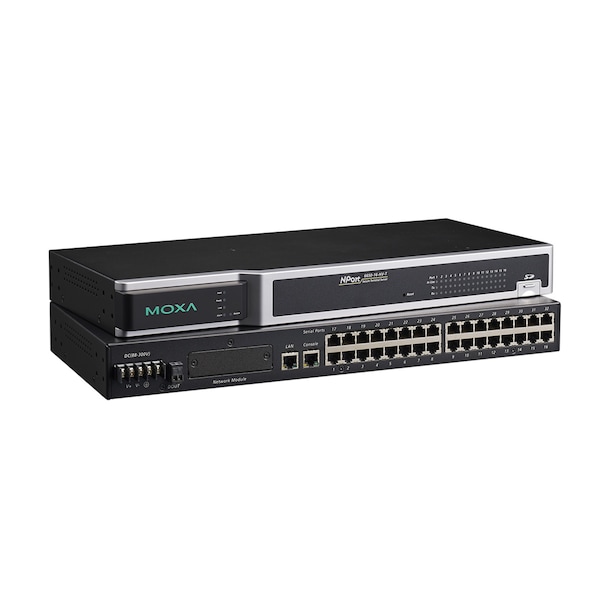 32Ports Rs-232 Secure Device Server, 100V240Vac